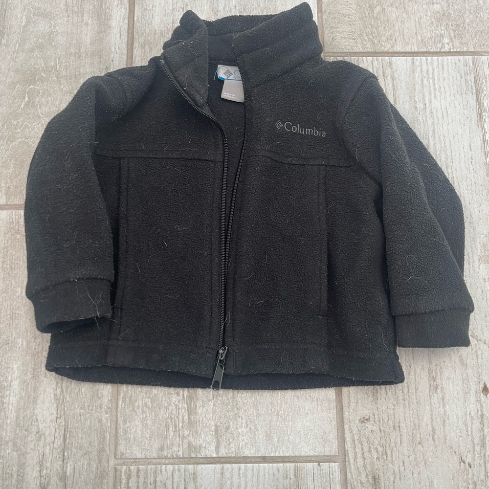Columbia Kids Black Fleece Jacket